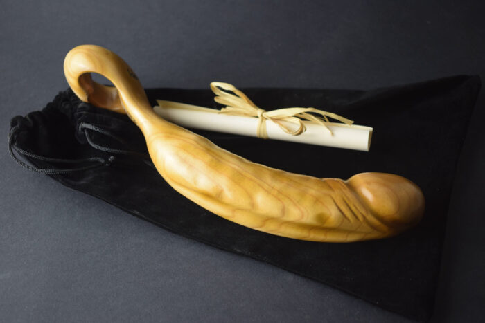 Phallic dildo orchid