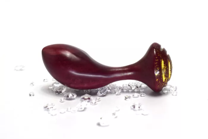 Butt Plug amaranth wood