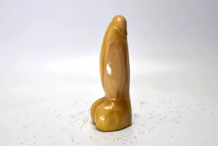 Monster wood dildo