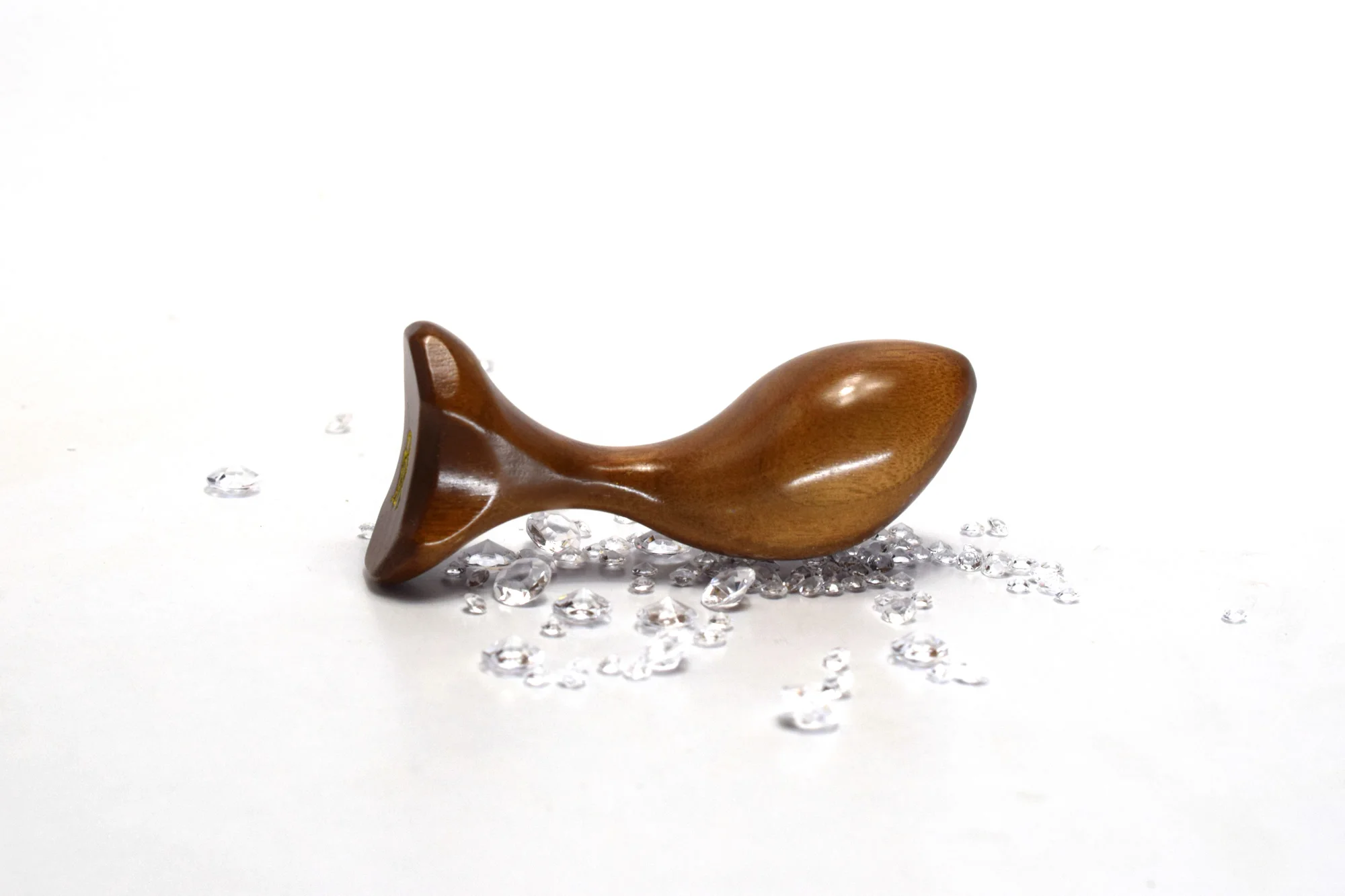 Butt plug prostate sensations, wood carved stimulation.