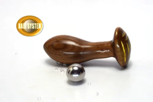 Tremble wood anal plug