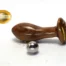 Tremble wood anal plug